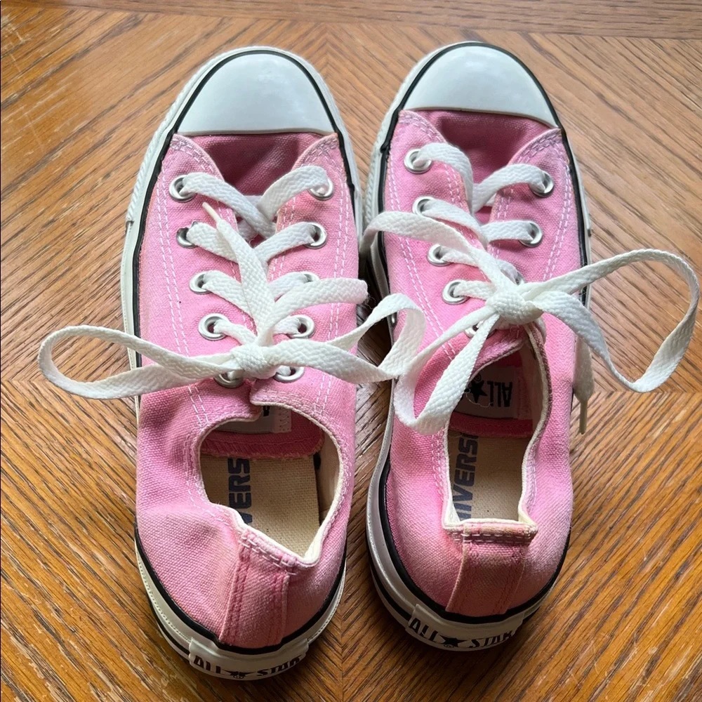 Converse Pink All Star Sneakers Size 6